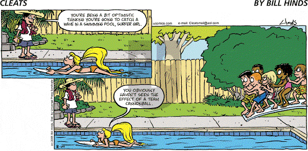 Cleats - Sunday August 14, 2005 Comic Strip