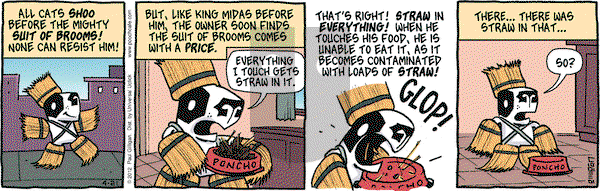Pooch Cafe on Saturday April 21, 2012 Comic Strip