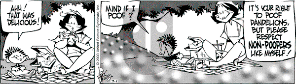 Rose is Rose on Tuesday July 1, 2003 Comic Strip