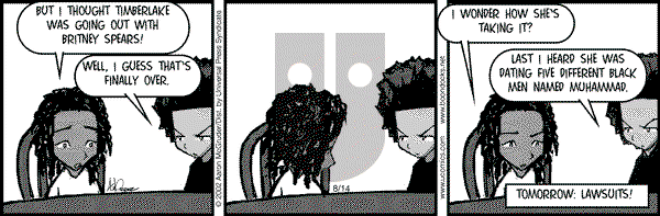 The Boondocks on Wednesday May 28, 2025 Comic Strip