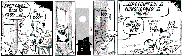 Over the Hedge on Saturday November 15, 2003 Comic Strip