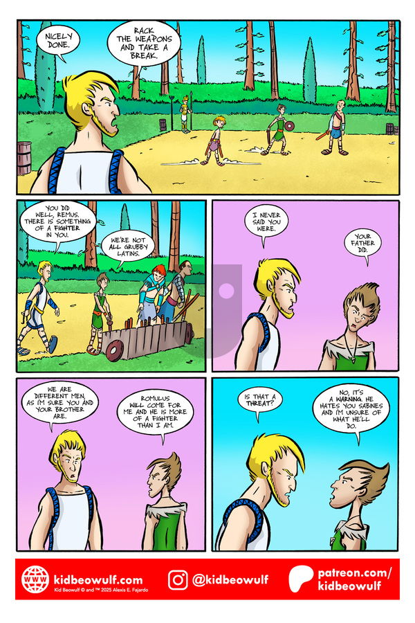 Kid Beowulf on Monday April 28, 2025 Comic Strip