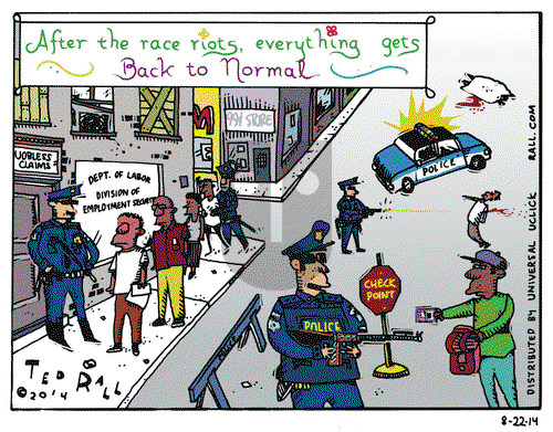 Ted Rall on Friday August 22, 2014 Comic Strip