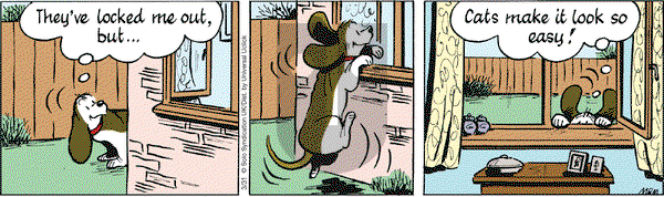 Fred Basset - Thursday March 31, 2016 Comic Strip