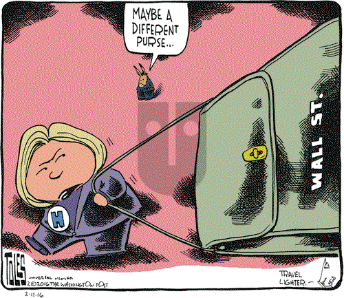 Tom Toles on Thursday February 11, 2016 Comic Strip