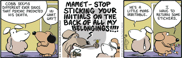 DeFlocked on Tuesday January 1, 2013 Comic Strip