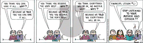 Cathy Classics - Thursday August 14, 2008 Comic Strip