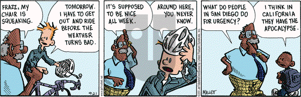 Frazz on Tuesday September 21, 2010 Comic Strip