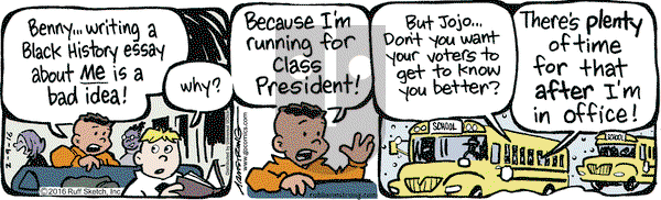 JumpStart on Tuesday February 9, 2016 Comic Strip