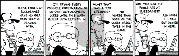 FoxTrot on Thursday October 26, 2006 Comic Strip