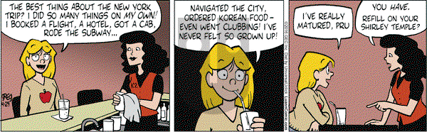 Luann on Friday April 29, 2016 Comic Strip