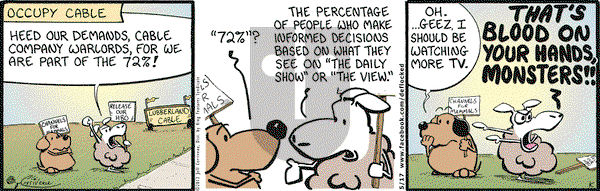 DeFlocked on Thursday May 17, 2012 Comic Strip