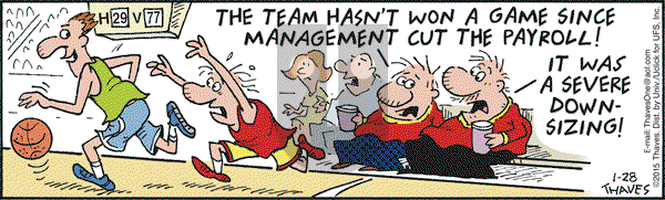 Frank and Ernest on Wednesday January 28, 2015 Comic Strip