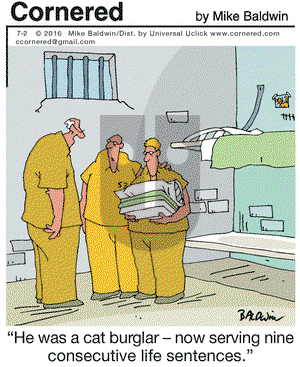Cornered on Saturday July 2, 2016 Comic Strip