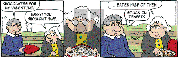Lola on Tuesday February 14, 2017 Comic Strip