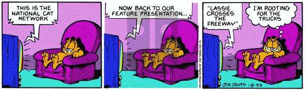 Garfield on Monday May 3, 1993 Comic Strip