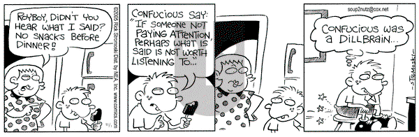 Soup to Nutz - Old on Tuesday November 1, 2005 Comic Strip