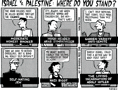Ted Rall on Monday April 22, 2002 Comic Strip