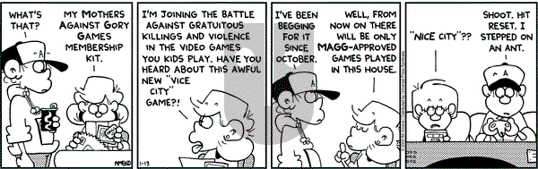 FoxTrot - Monday January 13, 2003 Comic Strip