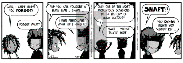 The Boondocks on Tuesday June 27, 2000 Comic Strip