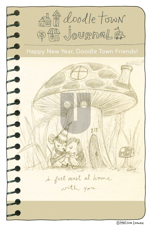Doodle Town on Wednesday January 1, 2025 Comic Strip