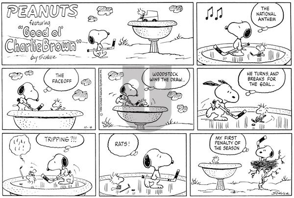 Peanuts on Sunday June 7, 1987 Comic Strip
