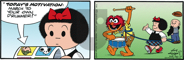 Nancy on Monday August 24, 2015 Comic Strip