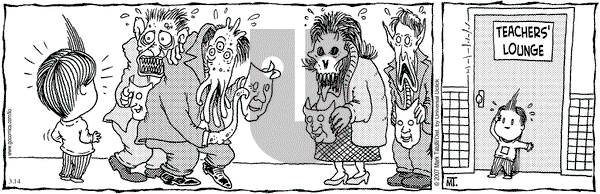 Lio on Monday March 14, 2016 Comic Strip