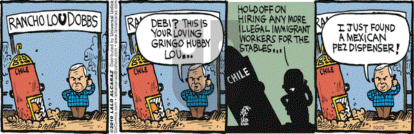 La Cucaracha on Friday October 29, 2010 Comic Strip