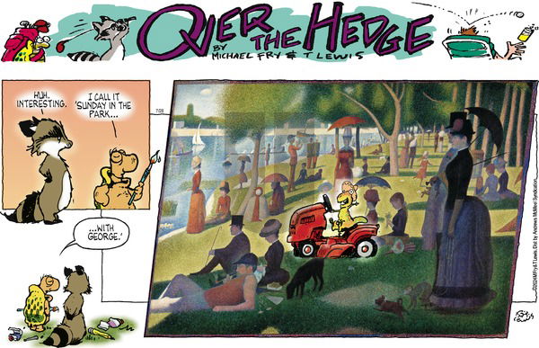 Over the Hedge - Sunday July 28, 2024 Comic Strip