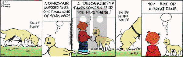 Red and Rover on Wednesday February 24, 2021 Comic Strip