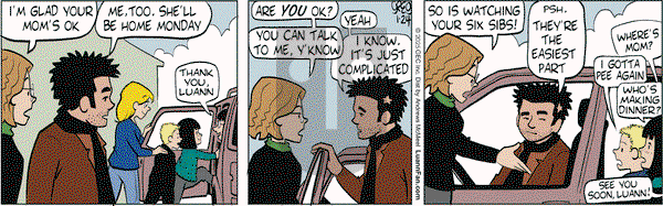 Luann - Friday January 24, 2025 Comic Strip