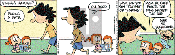 Baby Blues on Saturday July 23, 2016 Comic Strip