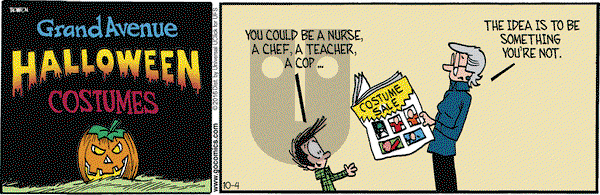 Grand Avenue on Tuesday October 4, 2016 Comic Strip