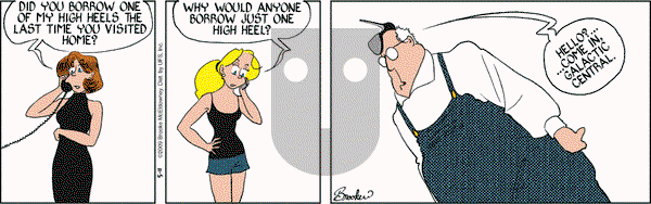 9 Chickweed Lane on Monday May 11, 2009 Comic Strip