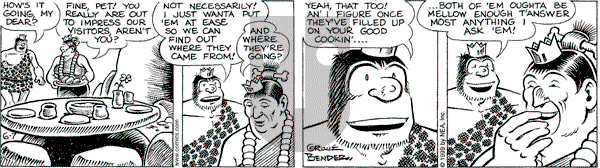 Alley Oop on Monday June 7, 1999 Comic Strip