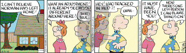 Drabble on Thursday September 9, 2010 Comic Strip