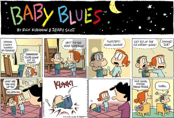 Baby Blues on Sunday April 20, 2008 Comic Strip