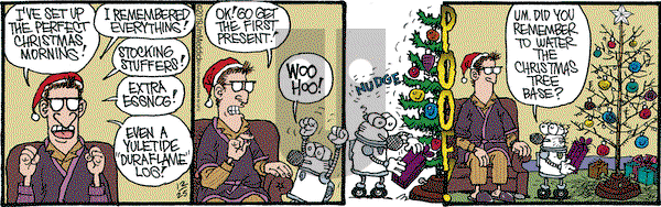 Monty on Wednesday December 25, 2019 Comic Strip