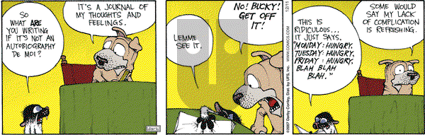 Get Fuzzy on Tuesday December 11, 2007 Comic Strip