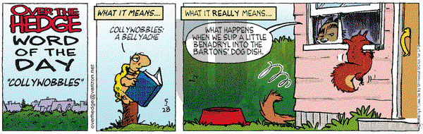Over the Hedge on Thursday May 28, 2015 Comic Strip