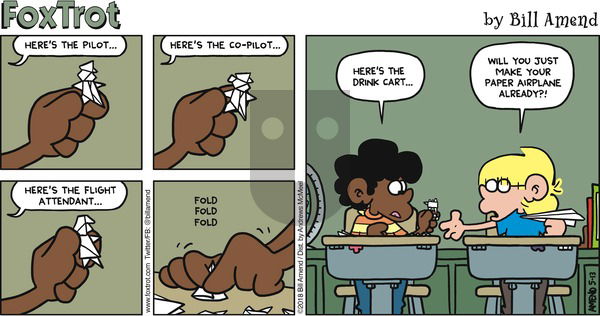 FoxTrot on Sunday May 13, 2018 Comic Strip