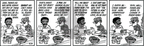 Doonesbury on Monday April 24, 1978 Comic Strip