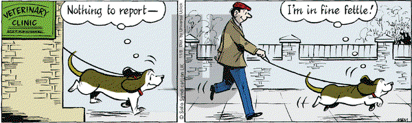 Fred Basset on Friday November 8, 2013 Comic Strip