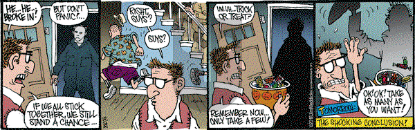 Monty on Wednesday October 31, 2018 Comic Strip