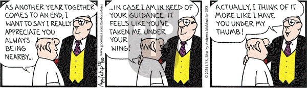 The Born Loser on Monday December 30, 2024 Comic Strip