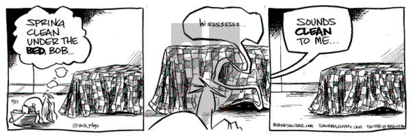 Bob the Squirrel - Wednesday March 27, 2013 Comic Strip
