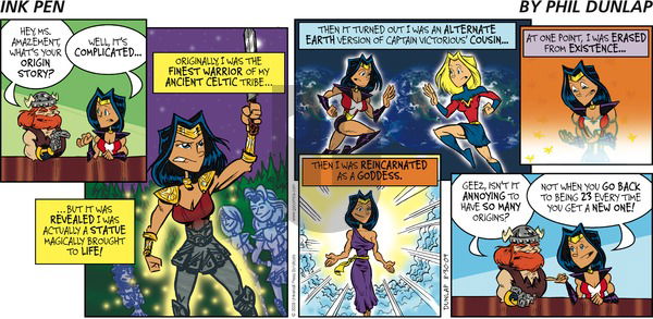 Ink Pen on Sunday August 30, 2009 Comic Strip