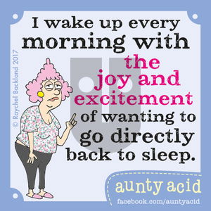 Aunty Acid on Tuesday May 2, 2017 Comic Strip