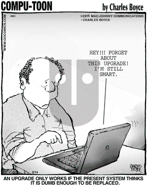 Compu-toon on Saturday February 14, 2015 Comic Strip